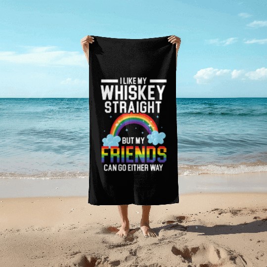 Gay Rights Rainbow Pride Month LGBTQ Pride Parade Beach Towels