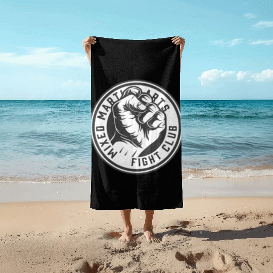 MMA Mixed Martial Arts Fight Club Muay Thai Boxing Beach Towels