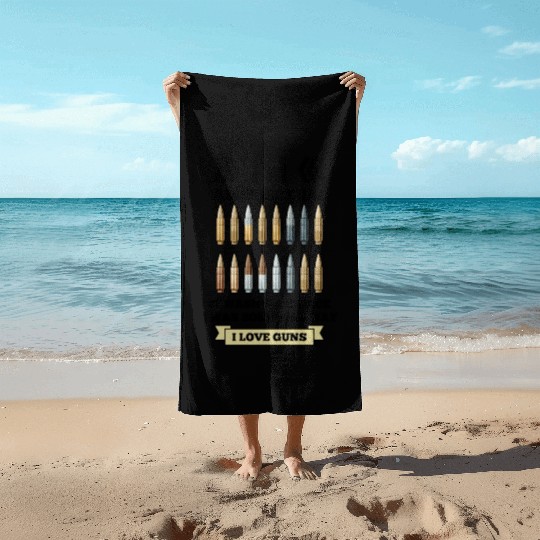 I'm Ammosexual Beach Towels
