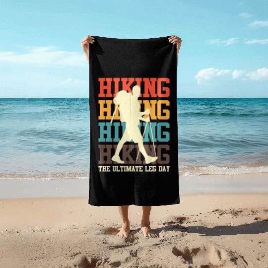Wanderlust Ultimate Leg Day Mountain Fan Hiking Beach Towels