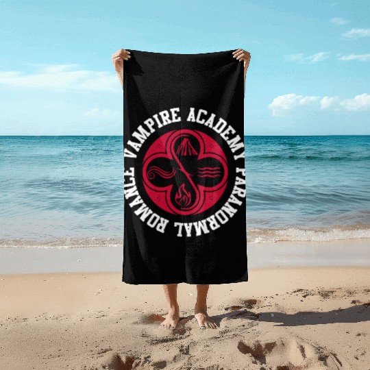 Vampire academy Beach Towels