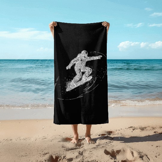 Direction Tal Snowboarding Crass Snowboard Style Beach Towels