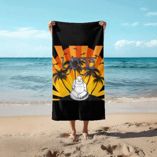 Jnanamama Yoga Maternity Buddha Beach Towels