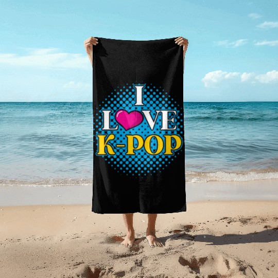 K-Pop K-drama Korean Music KPop Kdrama Gift Beach Towels
