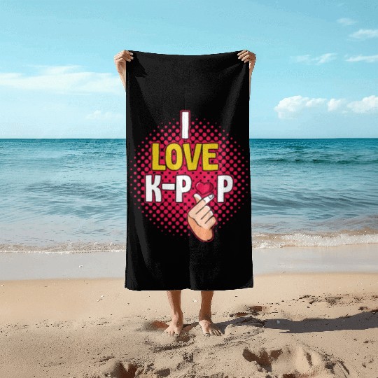 K-Pop K-drama Korean Music KPop Kdrama Gift Beach Towels