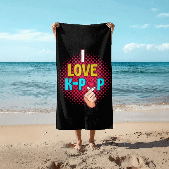 K-Pop K-drama Korean Music KPop Kdrama Gift Beach Towels