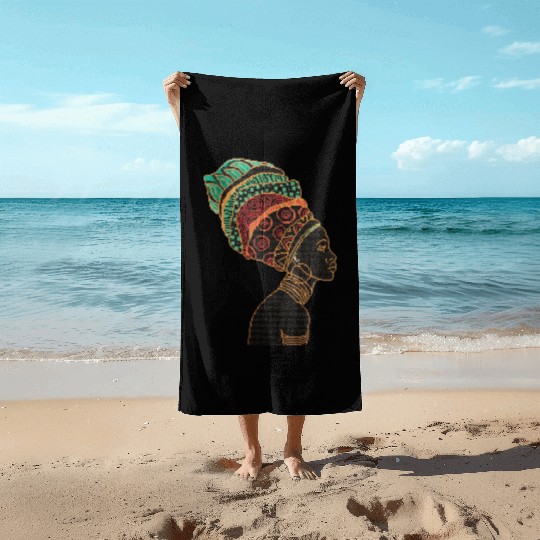 African Women Beach Towels