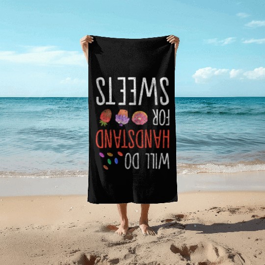 Sweets Tasty Cookie Beach Towels