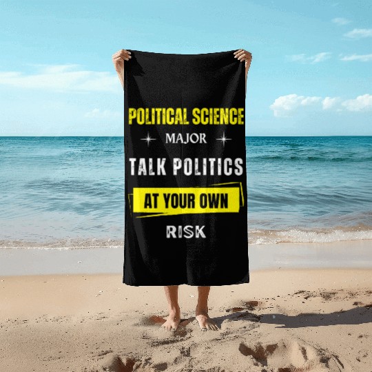 Political Science Major Beach Towels