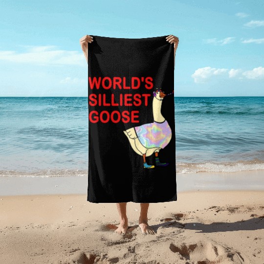 World's Silliest Goose Beach Towels