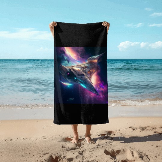 mars Beach Towels