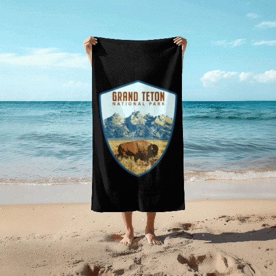 Grand teton national park Beach Towels