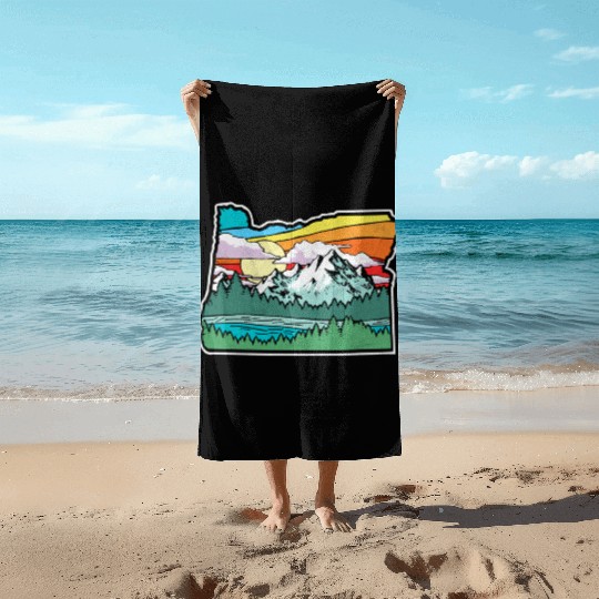 Oregon Nature Outdoors Beach Towels