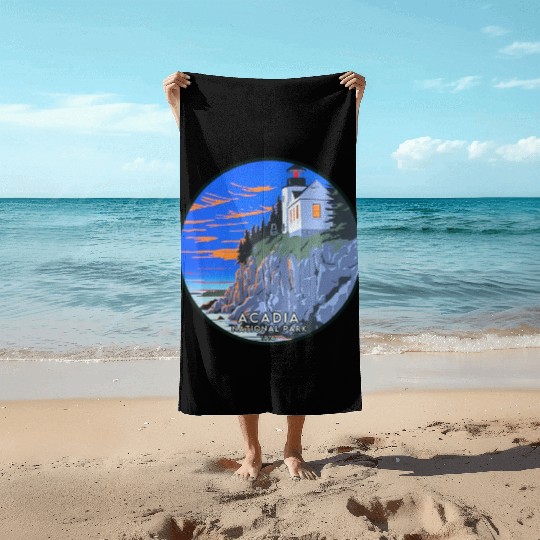Acadia National Park Beach Towels