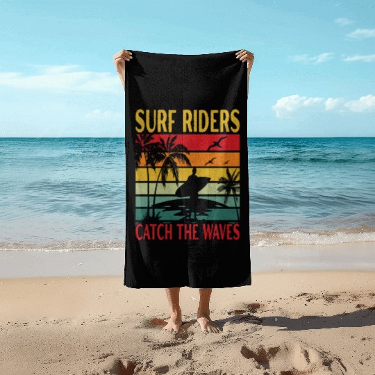 SURF RIDERS Beach Towels