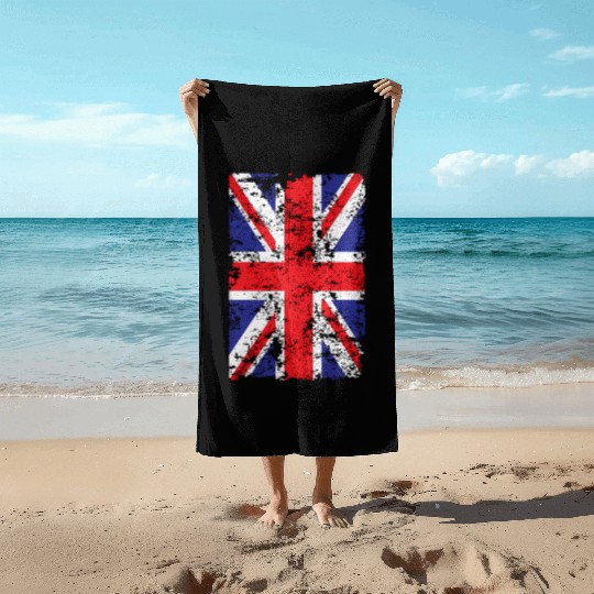 Union Jack British Flag Great Britain Novelty Beach Towels