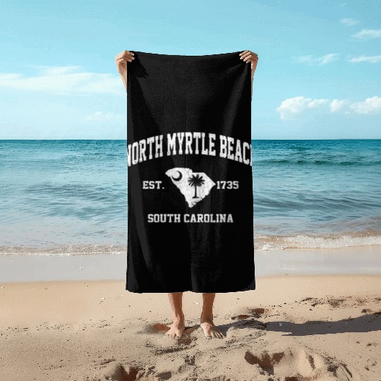 North Myrtle Beach South Carolina Sc State Athleti Beach Towels
