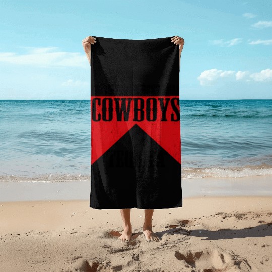 Two Things We Don'T Chase Cowboys And Tequila Rode Beach Towels