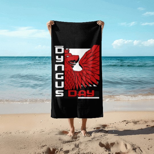 Dyngus Day Polish Eagle Poland Pride Beach Towels