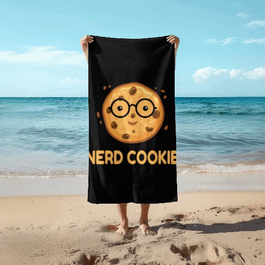 Nerd Cookie Cookies Candy Beach Towels