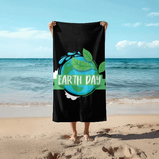 Earth Day Earth Day 2018 Beach Towels