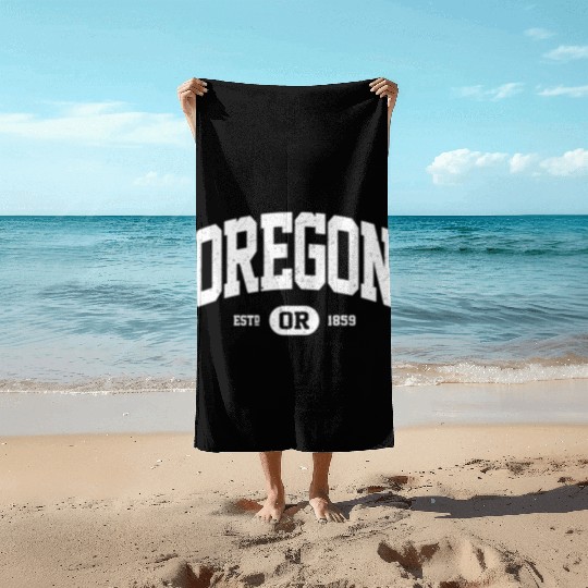 Oregon Oregon Or Beach Towels