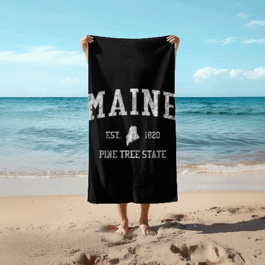 Maine Sports Beach Towels