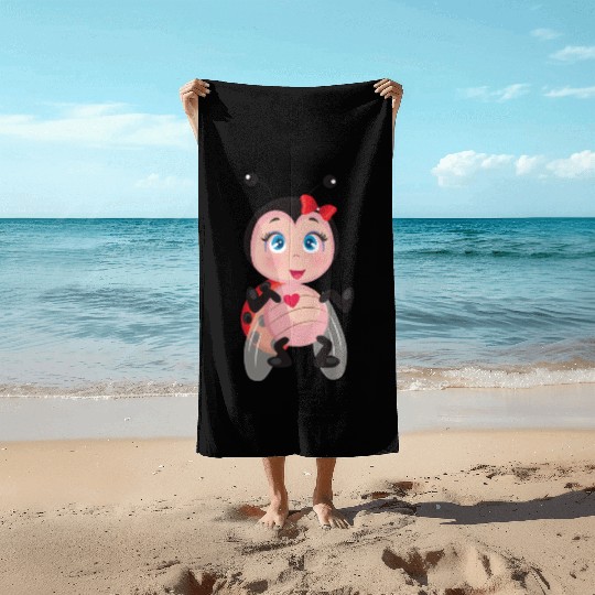 Lucky Ladybug® Beach Towels