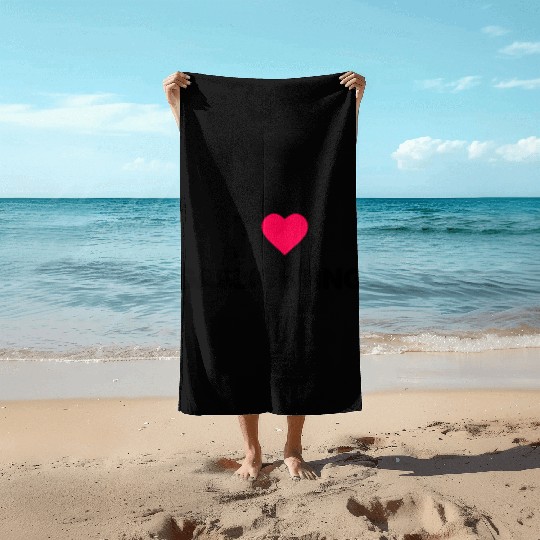 I Love Gaslighting Beach Towels