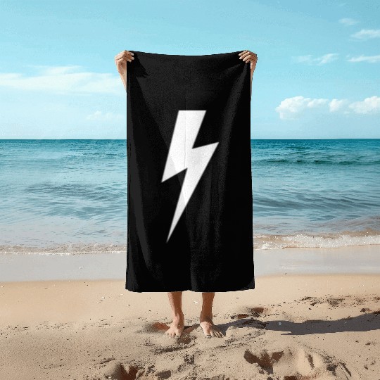 Lightning Bolt For And Beach Towels