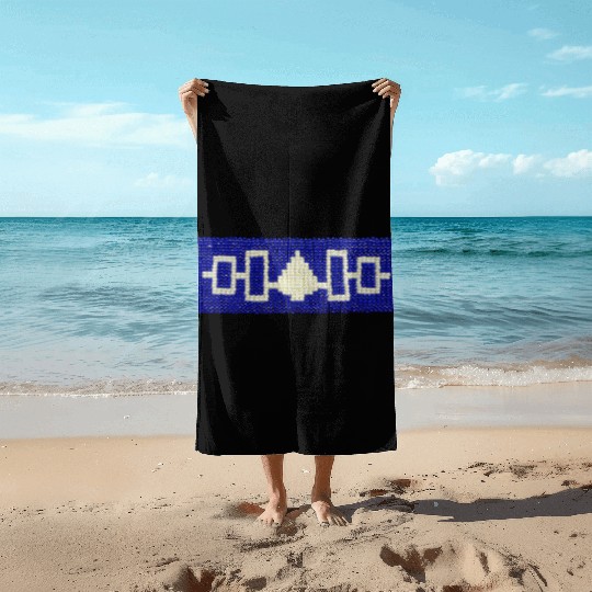 Haudenosaunee Iroquois Native Indigenous Bead Beach Towels