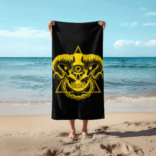 Cyclops Beach Towels