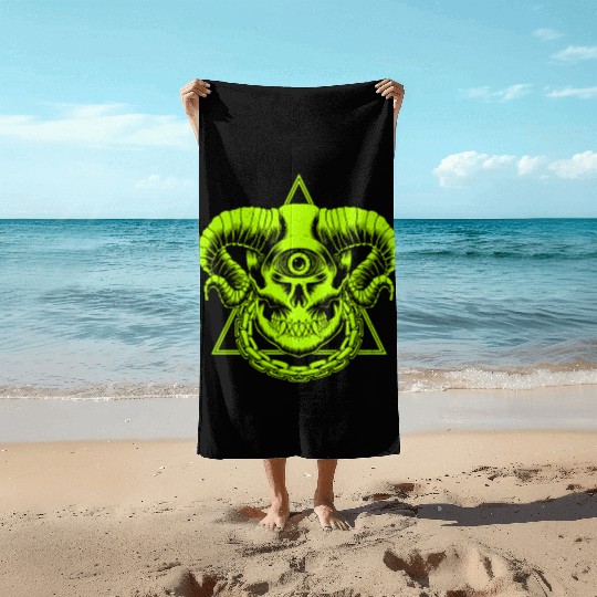 Cyclops Beach Towels