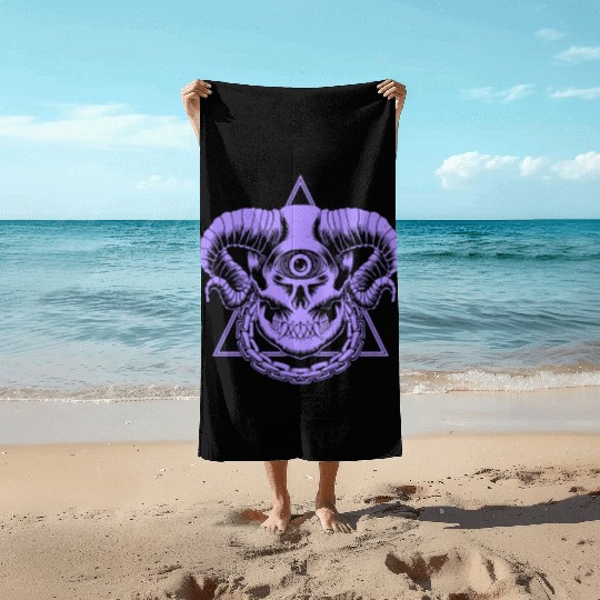 Cyclops Beach Towels
