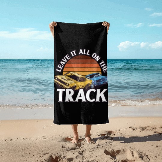 Demo Derby Demolition Derby Demolition Derby Lover Beach Towels