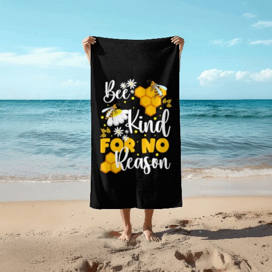 Honey Honey Bee Nature Wasp Beach Towels