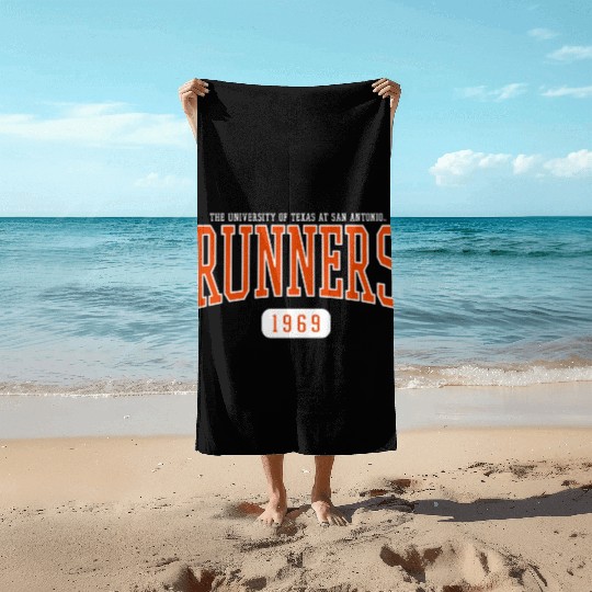 Ut San Antonio Roadrunners Est Beach Towels