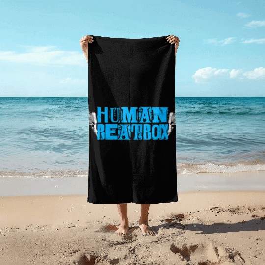 Beatboxing Musicound Beat Crazy Rap Cool Beatbox Beach Towels