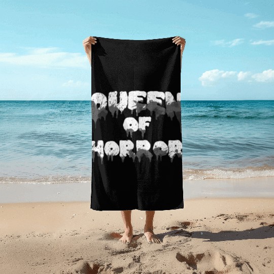Horror Movie For Wo Horror Beach Towels