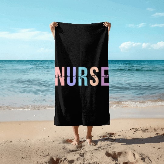 Registered Nurse Rn Emergency Room Nurse Beach Towels