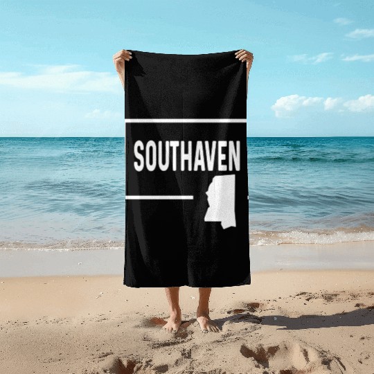 Southaven Mississippi Ms Home Hometown Vacation Beach Towels