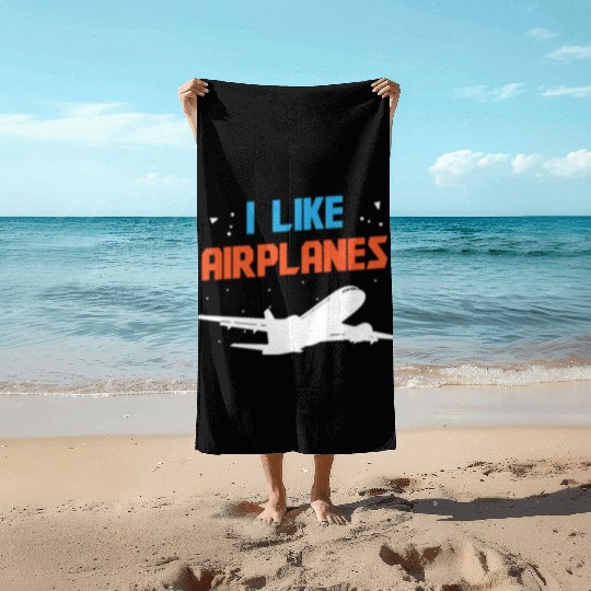 Aerospace engineer like airplanes rocket scientist Beach Towels