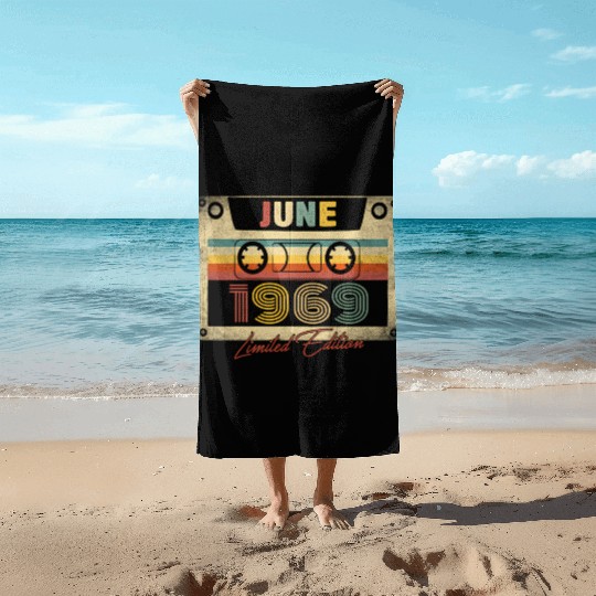 June 1969 Cassette Tape 54Th B-Day 54 Beach Towels