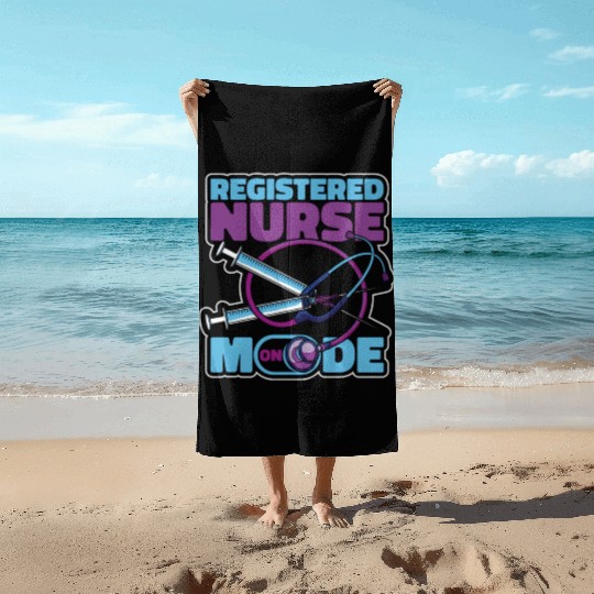 Registered Nurse Mode On Hotal Registered Beach Towels