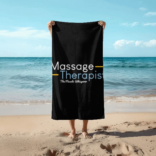 Massage Therapist For Massage Therapy Muscle Beach Towels