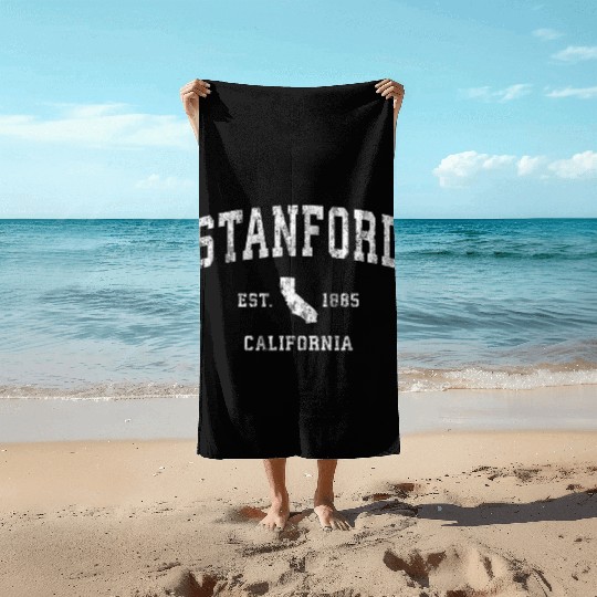 Stanford California Ca Athletic Sports Beach Towels