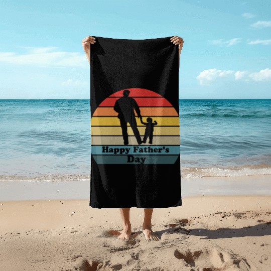 Father's Day Beach Towels