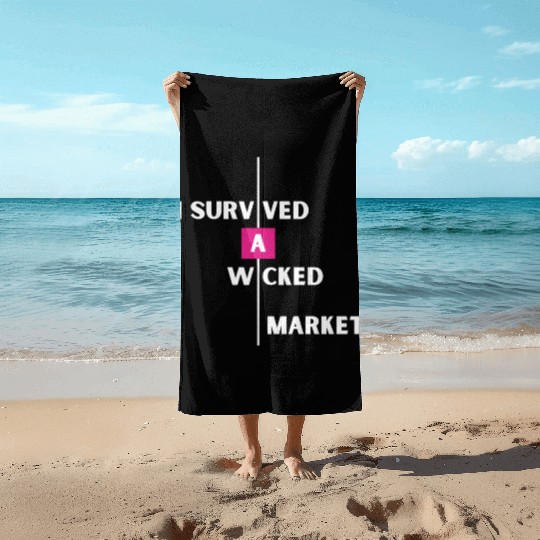 Wicked Market Beach Towels
