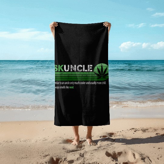 SKUNKLE SKUNCLE UNCLE WEAR Beach Towels