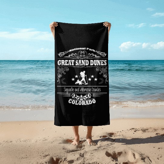 Great Sand Dunes National Park Colorado Beach Towels